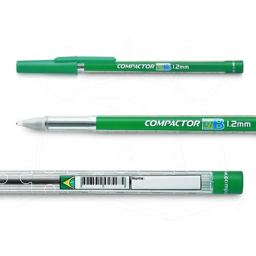 Caneta Compactor 0.7b Rosa