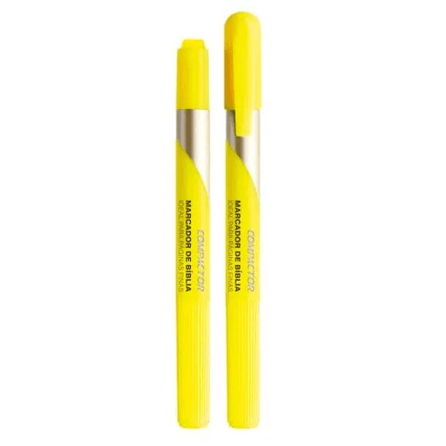 Marcador De Biblia Compactor Amarelo 19180060
