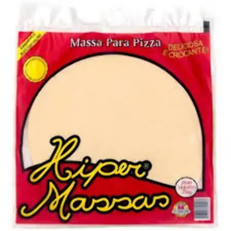 Massa Hiper Pizza 250g C/2 Un