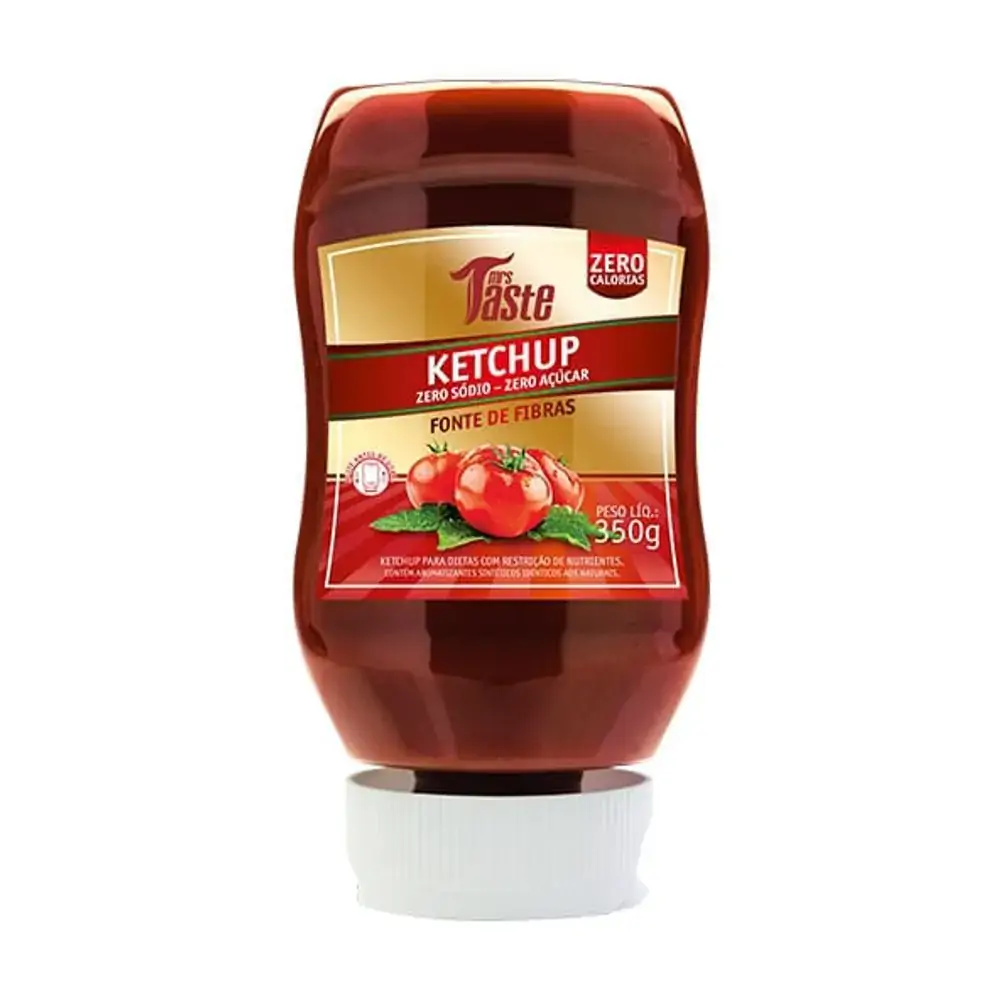 Molho Ketchup Zero Sódio Zero Calorias Mrs Taste