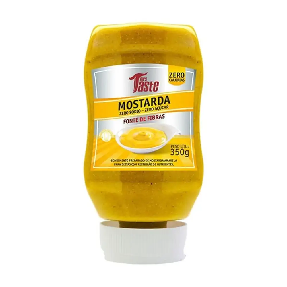 Molho Mostarda Zero Sódio Zero Calorias Mrs Taste