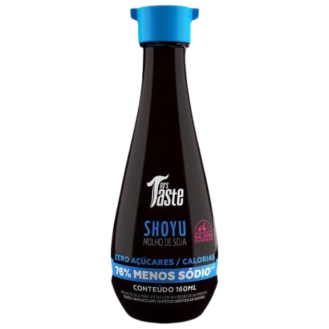 Molho Salada Shoyu baixo Sódio Zero Calorias Mrs Taste