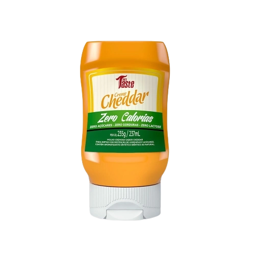 Creme Cheddar Zero Sódio - Zero Calorias Mrs Taste