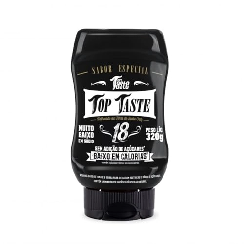 Molho Top Taste 18 Zero Sódio Zero Calorias Mrs Taste