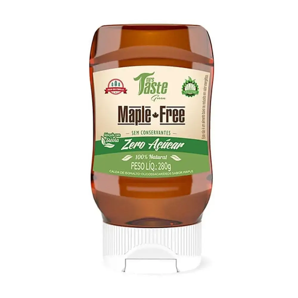 Maple-free Zero Açúcar Sem Conservantes 280g - Mrs Taste
