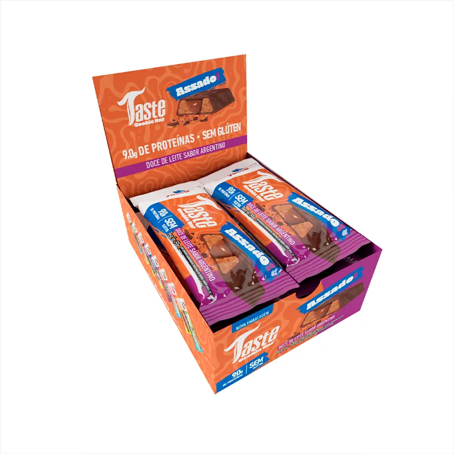 Taste Cookie Bar 45g Doce De Leite Mrs Taste