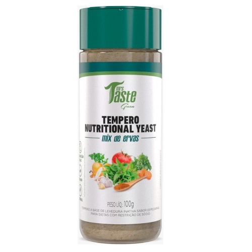 Tempero Nutritional Yeast Ervas Finas Mrs Tarste 100g