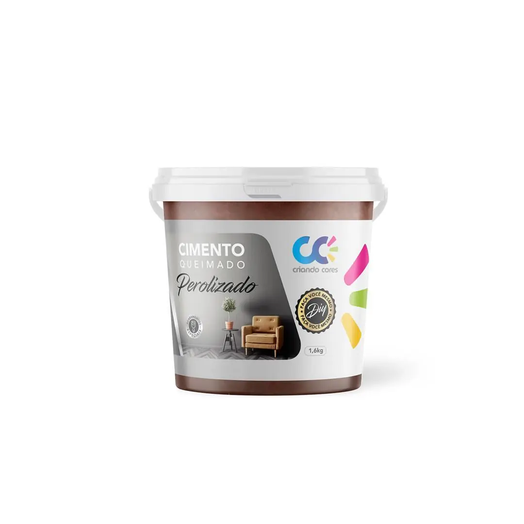 Tinta Cimento Queimado Perolizado 1,6kg Chocolate