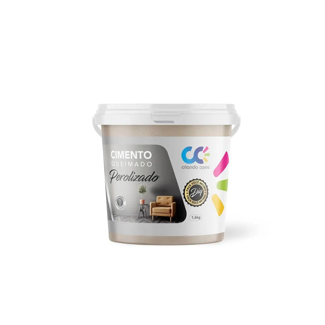 Tinta Cimento Queimado Perolizado 1,6kg Areia