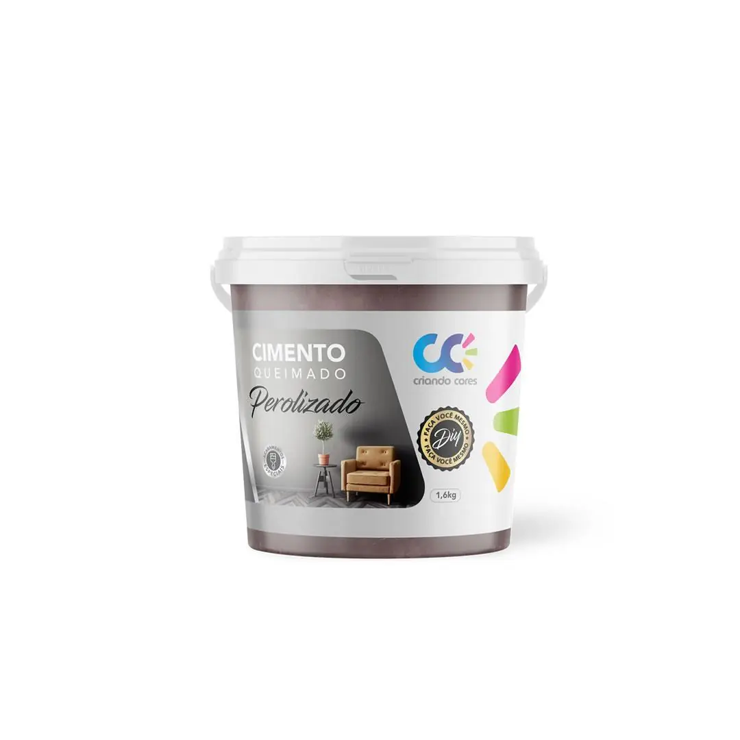 Tinta Cimento Queimado Perolizado 1,6kg Bali