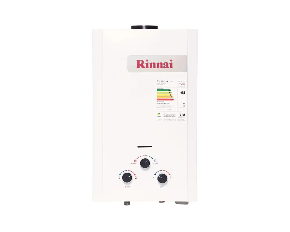 Aquecedor A Gás 9 Litros M09 Glp Rinnai