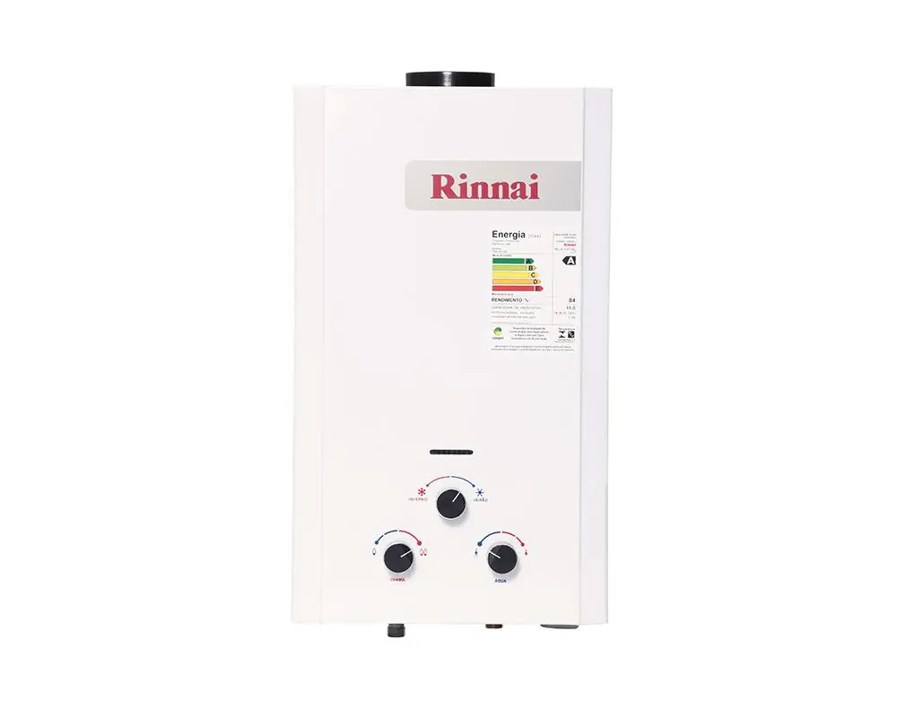 Aquecedor A Gás 11 Litros M11 Gn Rinnai