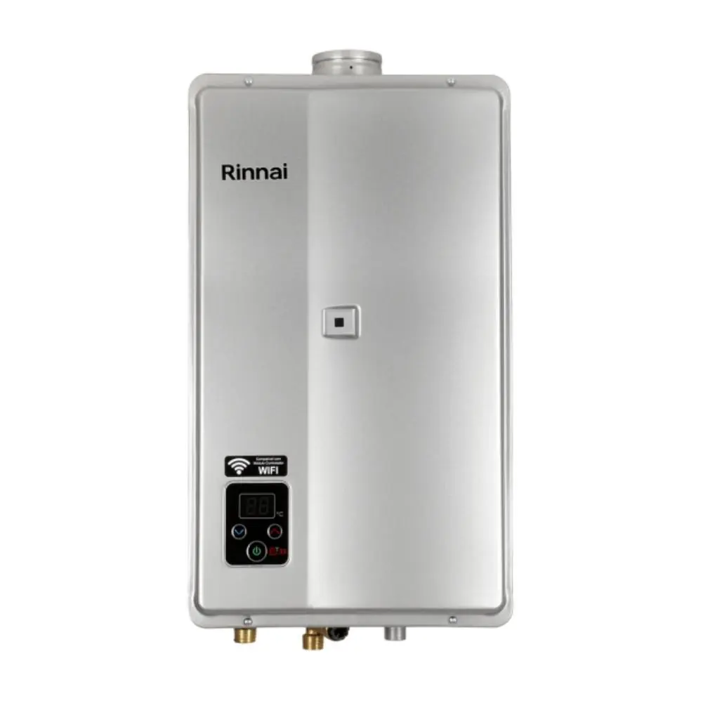 Aquecedor De Água A Gás Rinnai 32,5 Litros E33 FEH GLP Prata Digital
