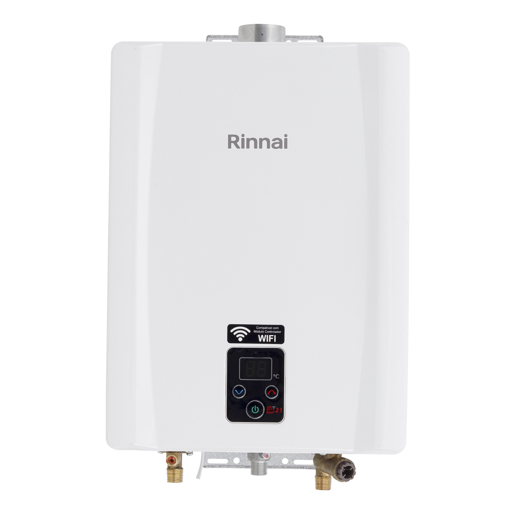 Aquec Gas Dig 21l/min Reu E211 Glp Br Bivolt