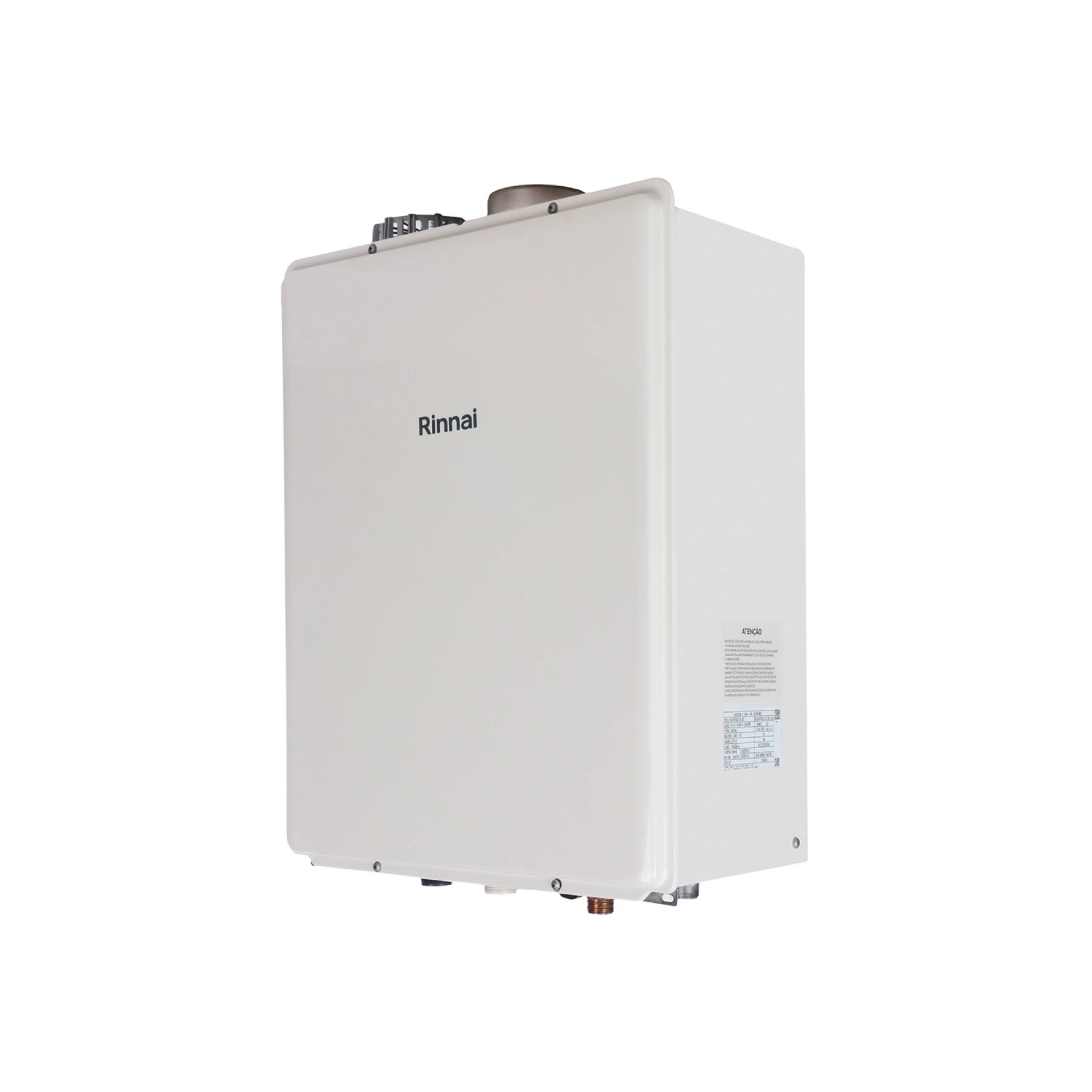 Aquecedor de Água a Gás Rinnai 45L/min GLP Branco Digital REUE430FERBL8