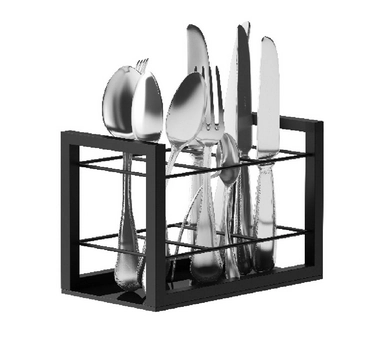 Porta Talheres Mesa Frame Preto 806140 Forma