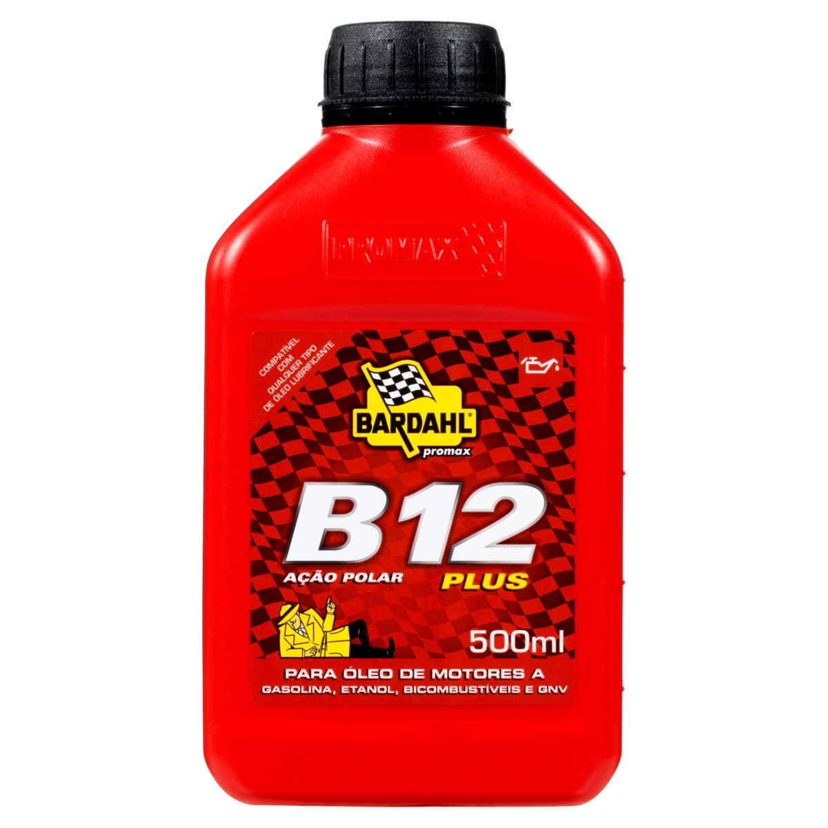 Aditivo Para óleo De Motor B12 Plus Bardahl Frasco 500ml
