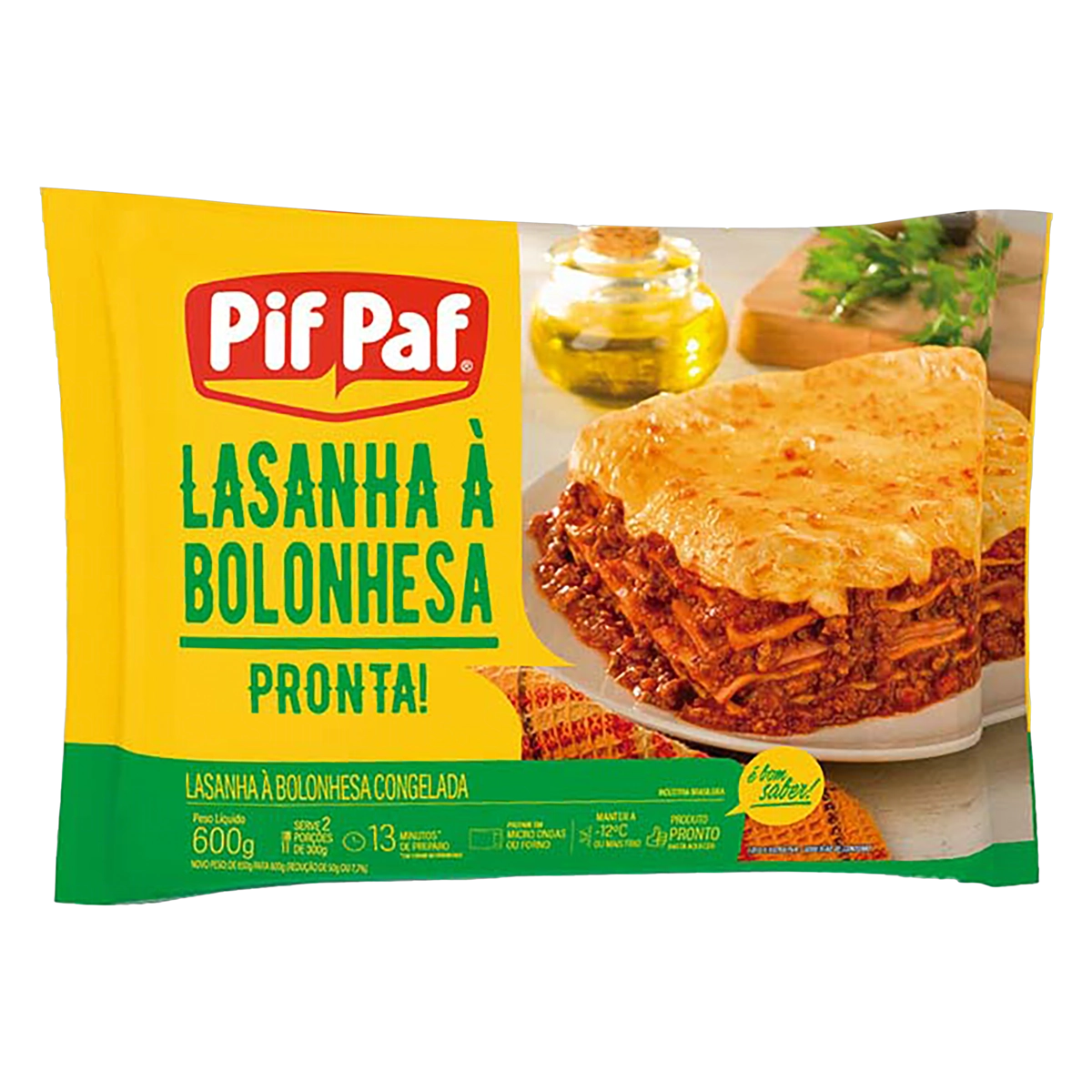 Lasanha Pif Paf à Bolonhesa