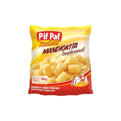 Mandioca Congelada Pif Paf Tradicional 300g