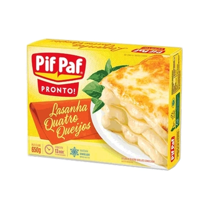 Lasanha Pif Paf Quatro Queijos