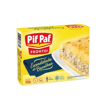 Escondidinho Pif Paf Bacalhau