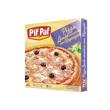 Pizza Pif Paf Lombo Canadense Com Requeijão