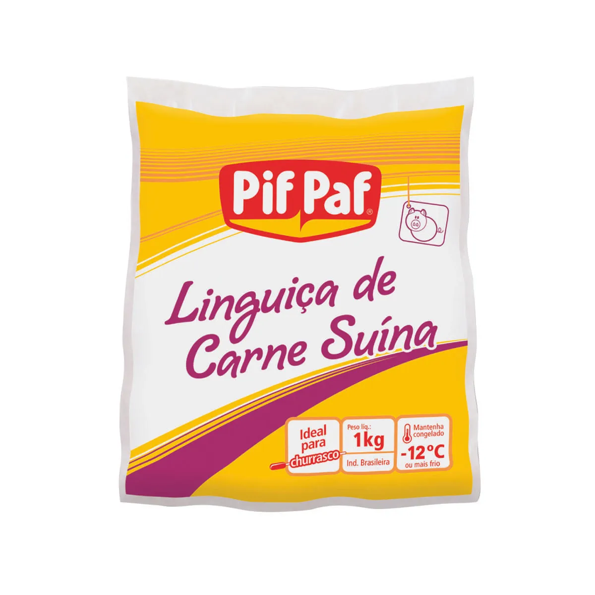 Linguiça Suína Pif Paf 1Kg