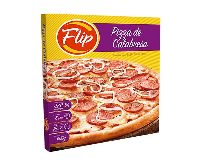 Pizza Flip 460g Calabresa