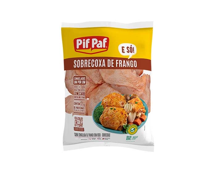 Sobrecoxa Frango Cong Pif Paf 1kg