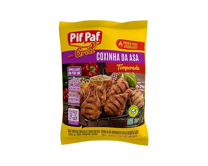 Coxinha Da Asa Temperada Pif Paf 700g