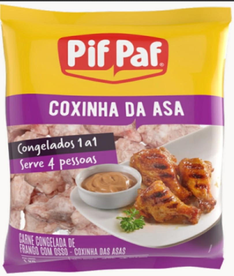 Coxinha Asa Pif Paf Iqf 1kg