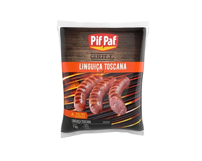 Linguica Pif Paf Toscana Grill 1kg