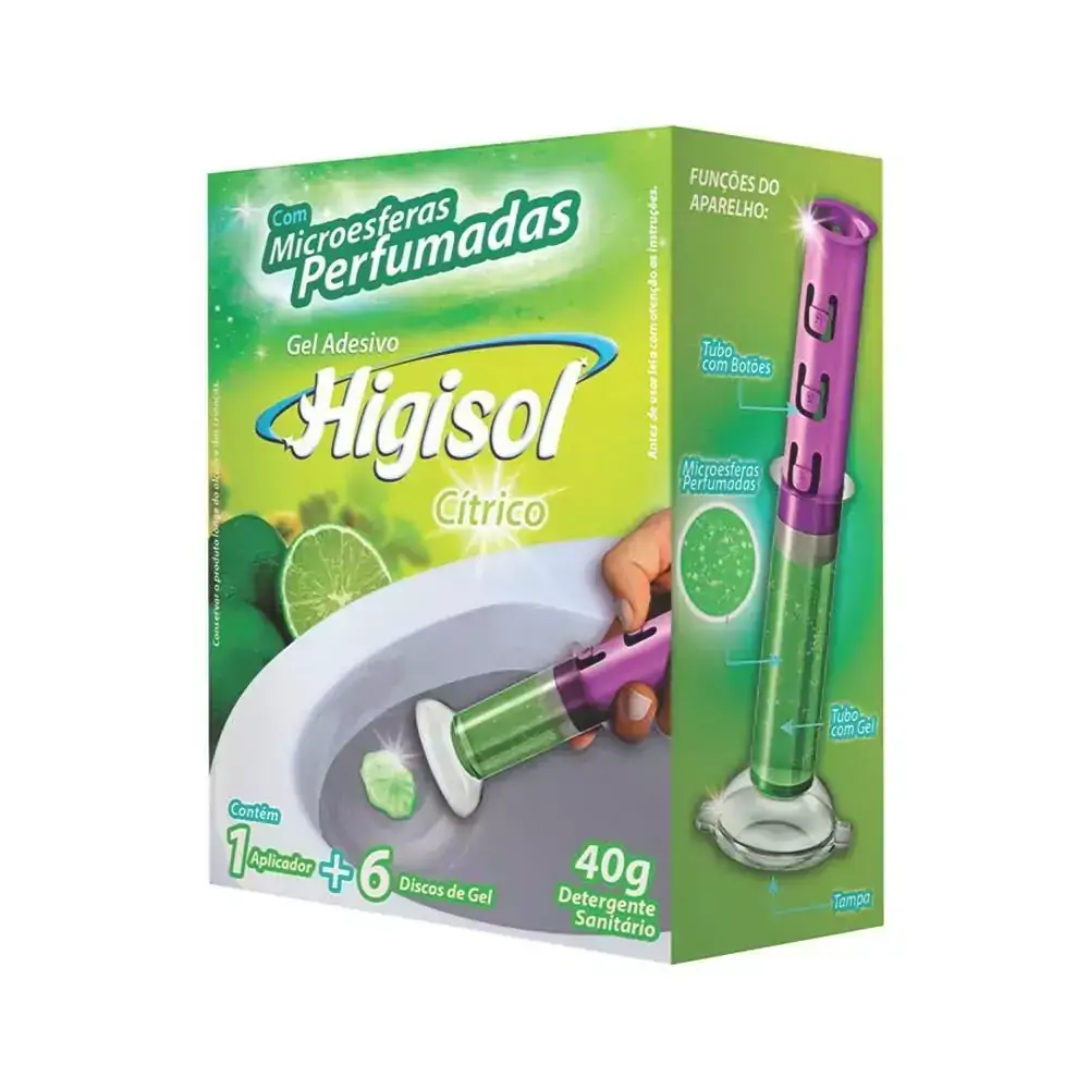 Gel Adesivo Sanitário Cítrico Higisol 2050024