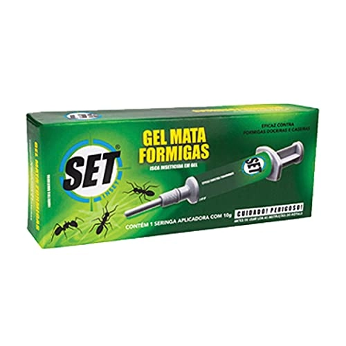 Inseticida Isca Gel Mata Formigas 10g Set Inset 2010036
