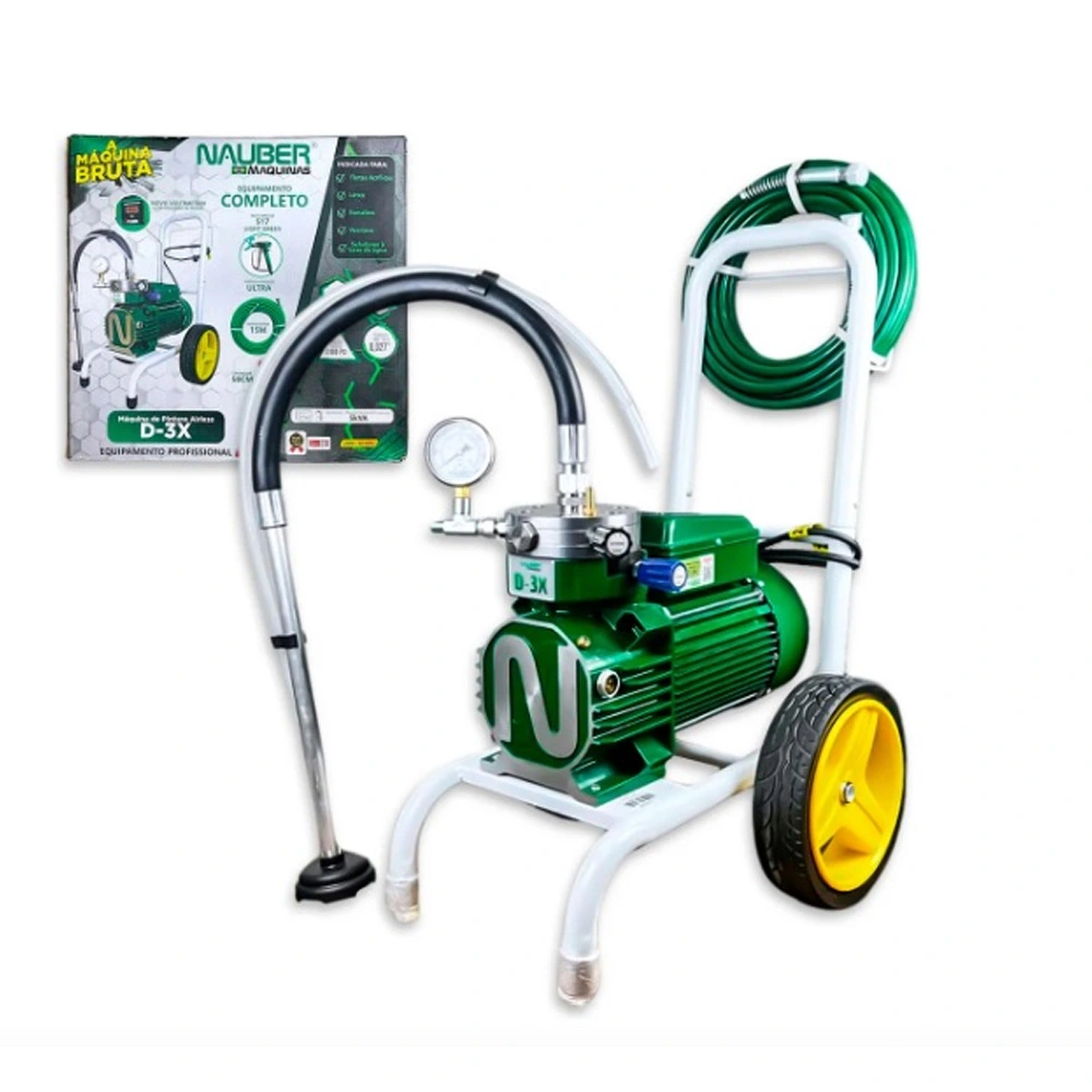 Máquina De Pintura Profissional Airless D-3x Nauber 1,8hp 220v