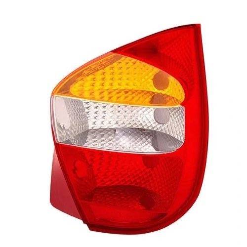 Lanterna Traseira FIAT PALIO Lado Direito Tricolor Carcaça Preta - COFRAN 00035164