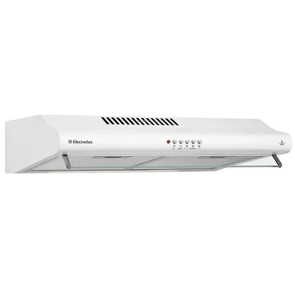 Depurador de Ar Electrolux DE60B 60cm, 3 Velocidades, Branco - 110V