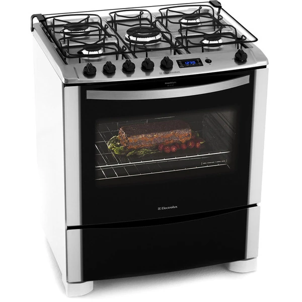 Electrolux Celebrate Timer 76srb Piso 5 Bocas Branco