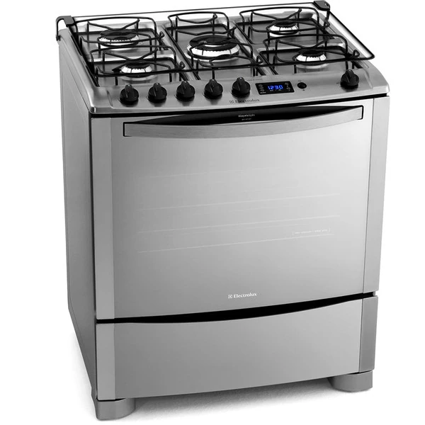 Electrolux Celebrate Timer 76srx Piso 5 Bocas Inox