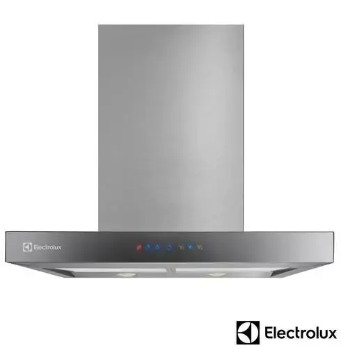 Coifa de Parede Electrolux 60 cm com 03 Velocidades, Painel Blue Touch e Timer Inox - 60CTS - 110V