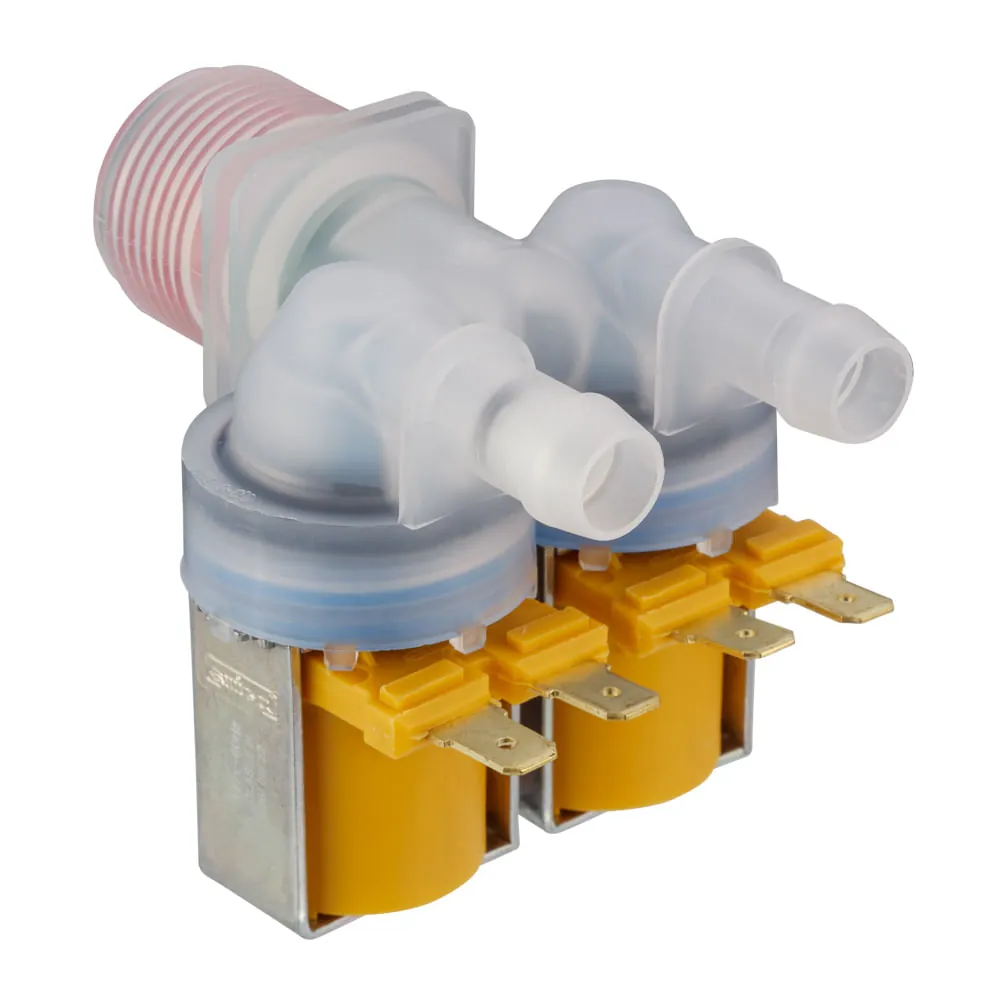 Válvula De Água Dupla 127v Para Lavadora Electrolux Válvula De Água Dupla 127v Para Lavadora