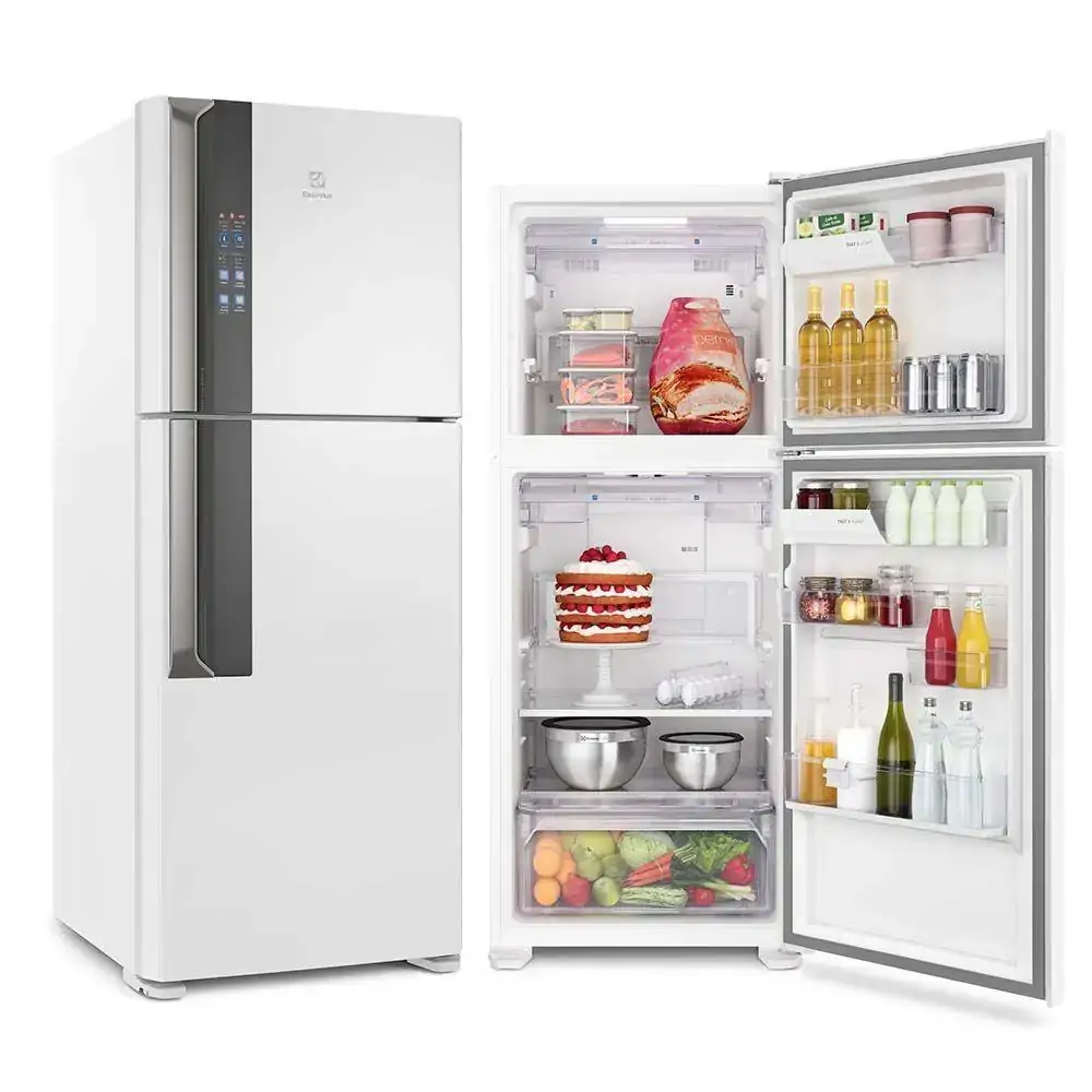 Refrigerador Electrolux Inverter Top Freezer 431L Branco 220V IF55 - 220v