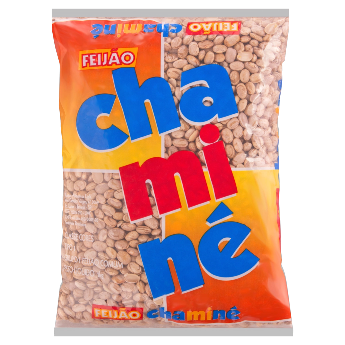 Feijão Carioca Tipo 1 Chaminé Pacote 1kg