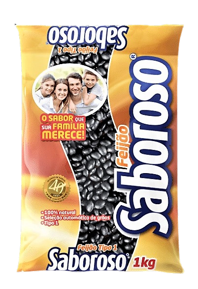 Feijao Preto Saboroso Tipo1 1kg