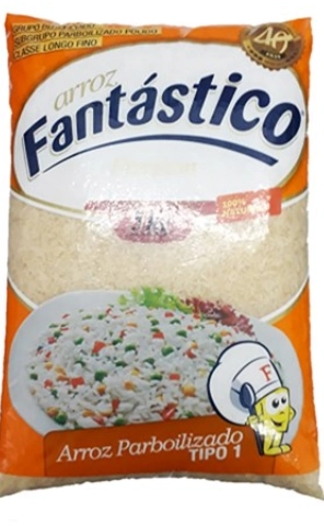 Arroz Fantastico 1kg Parbo Integral