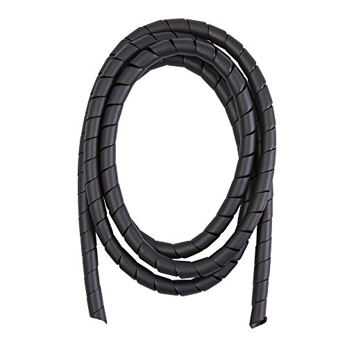 Organizador Fios Daneva 1,5m Preto 10mm Ref 1574