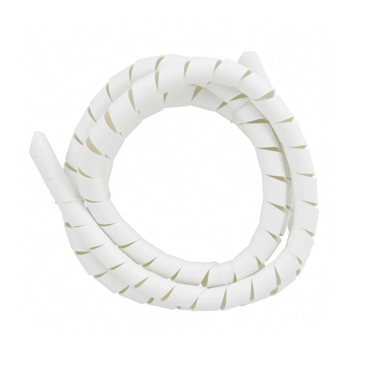 Organiza de Fios e Cabos 10mm 1,5m Branco