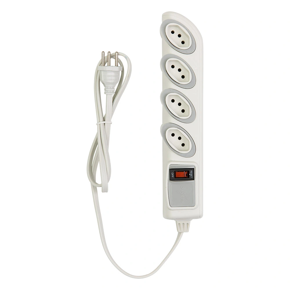 Filtro De Linha Daneva Bivolt 10a/250v 1,30m Cinza