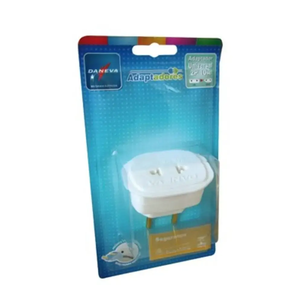 Adaptador Universal Daneva 2p 10a/250v