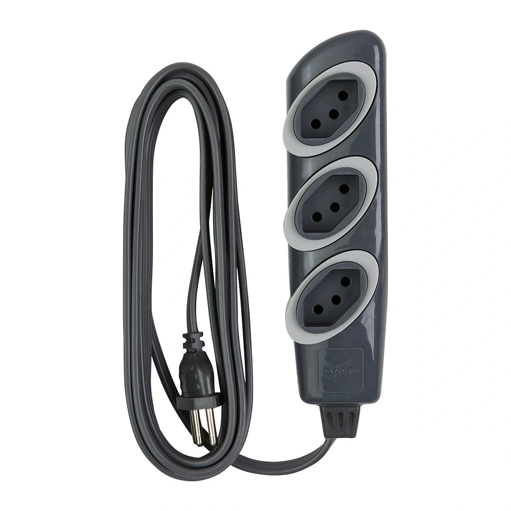Extensao Daneva No Schok 45 2p 10a/250v 5mts Gelo